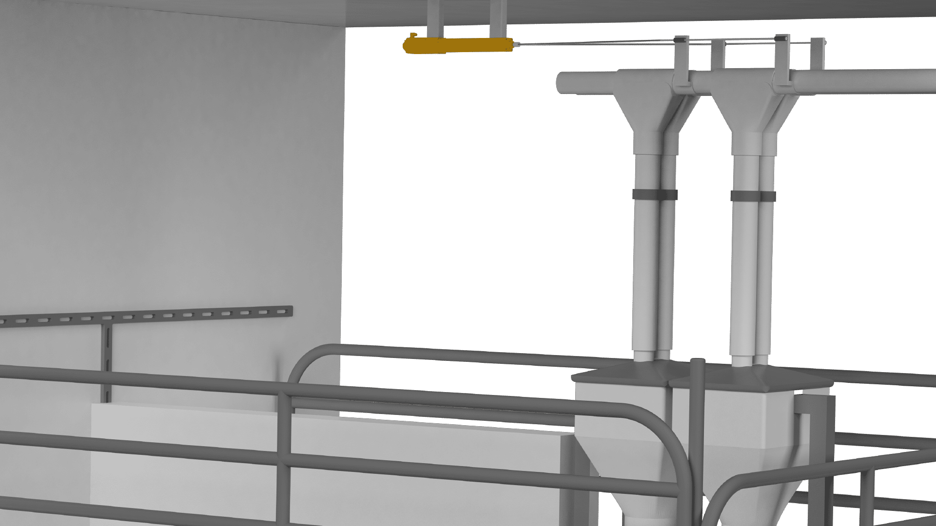 Fütterungstechnik mit Linearaktuatoren