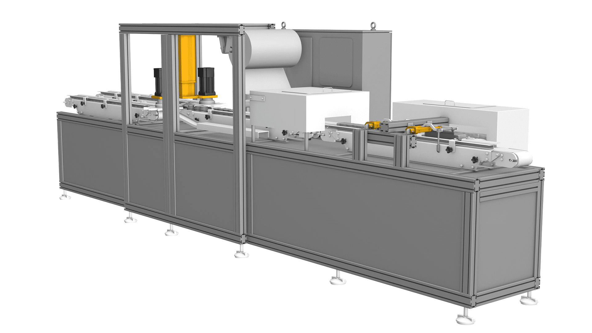Linearantriebe in der Industrie für Lebensmittelverpackungen