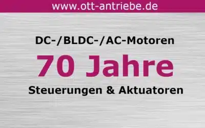 70 Jahre Ott Antriebstechnik