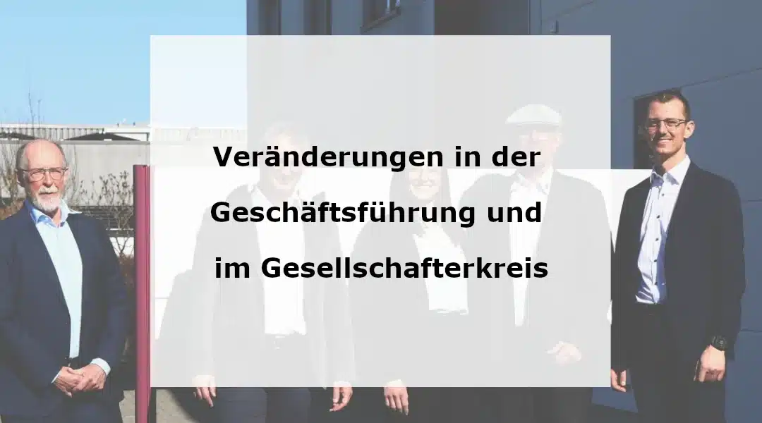 Umstrukturierung der Führungsebene