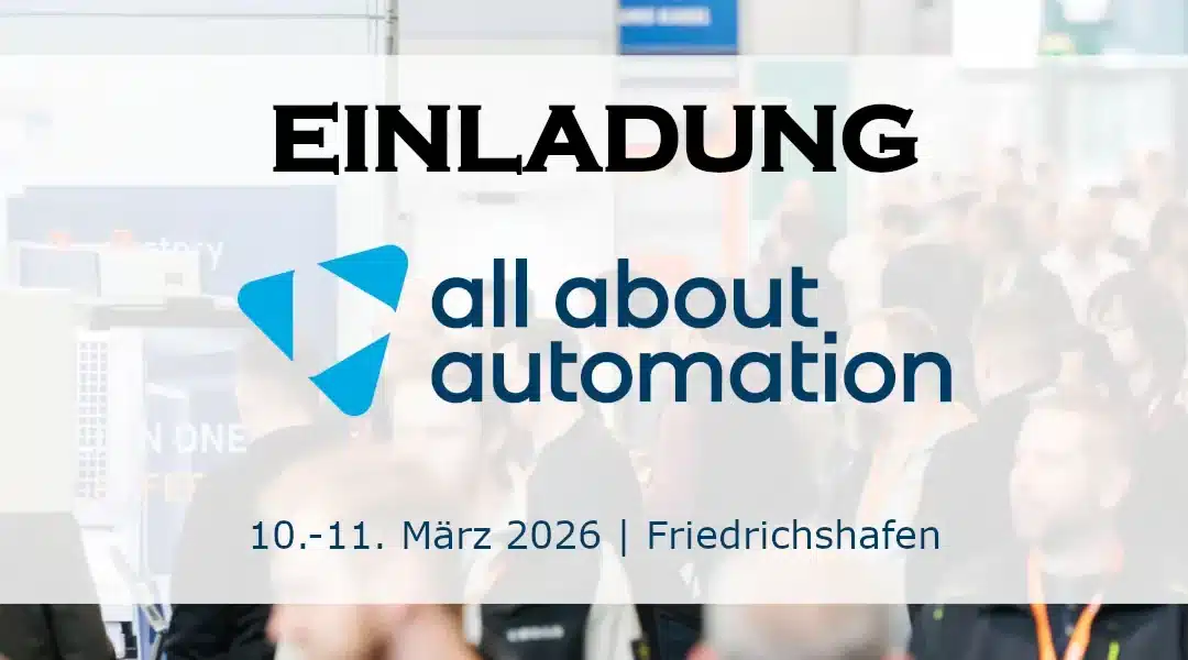 Einladung all about automation