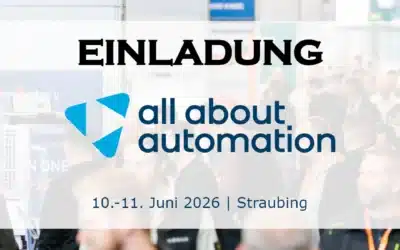 Einladung all about automation Straubing