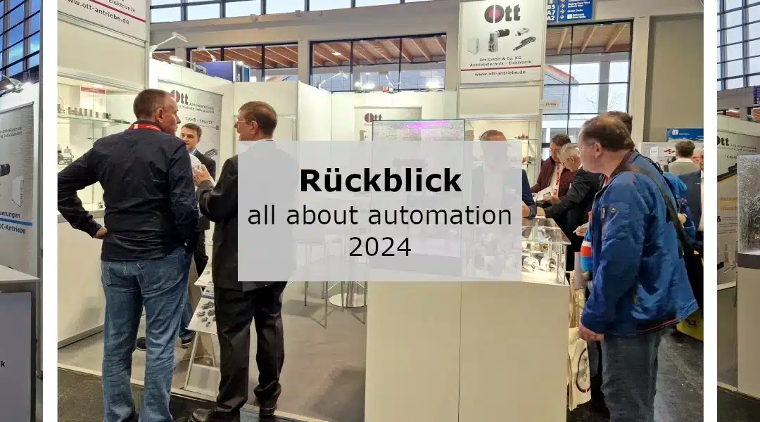 Rückblick all about automation – Getriebemotoren IP66